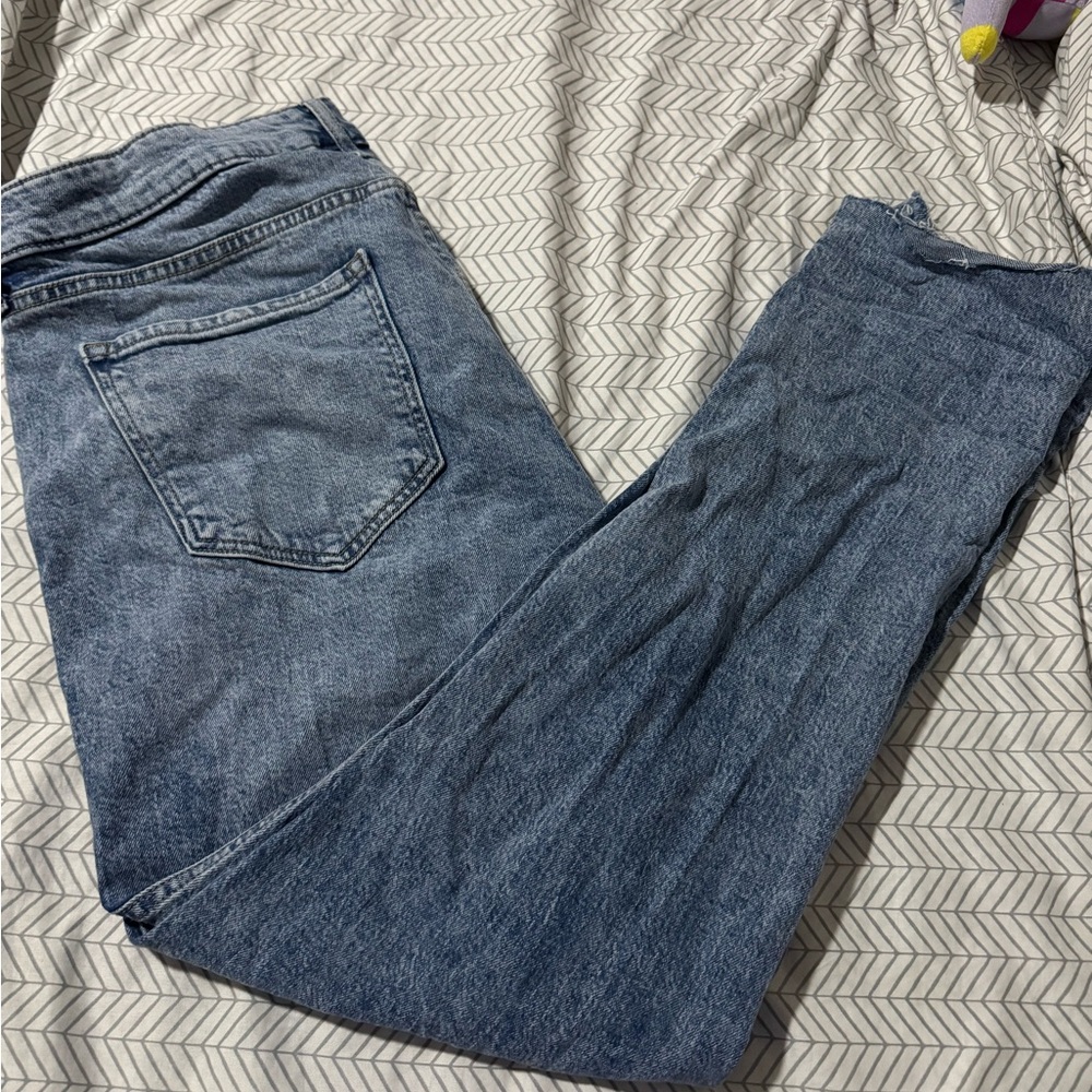 Old Navy Blue Straight Leg Jeans